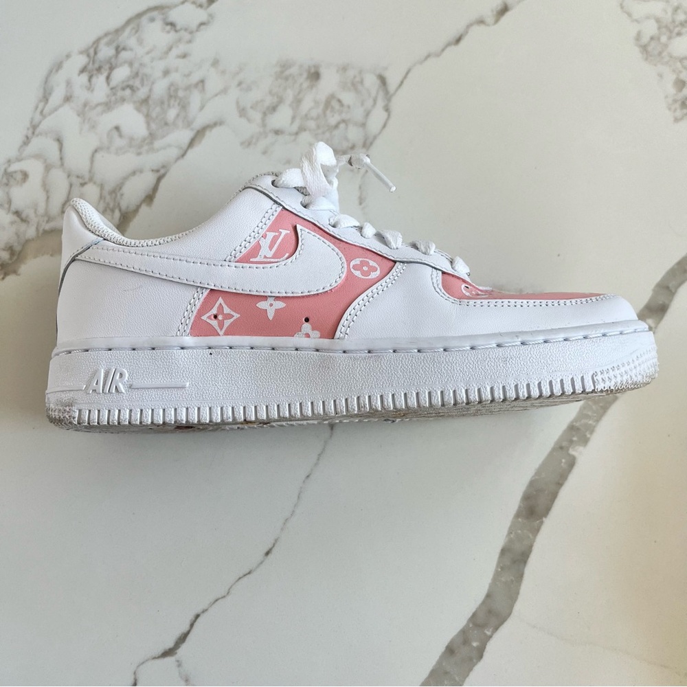 Pink Painted Air Force 1